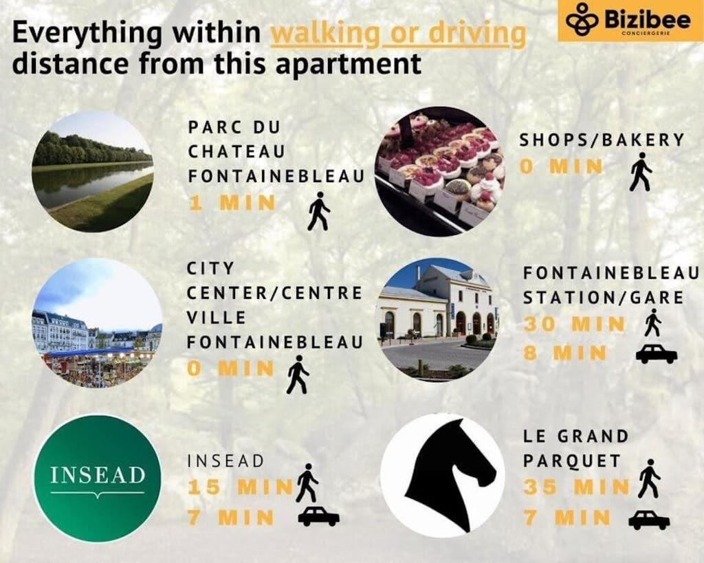 L'Echappee Belle A Fontainebleau Apartment Екстериор снимка